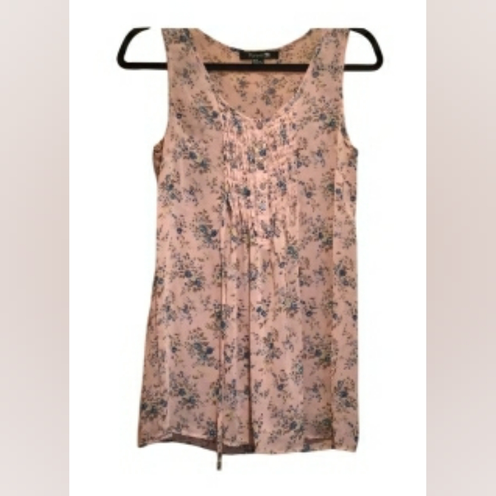F21 sheer floral tunic πΈ